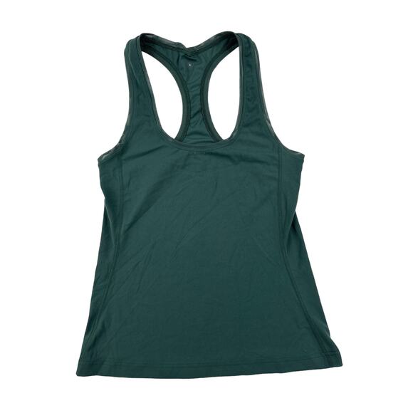 Stori - Intro Racerback Athletic Tank in Green - Picture 1 of 3